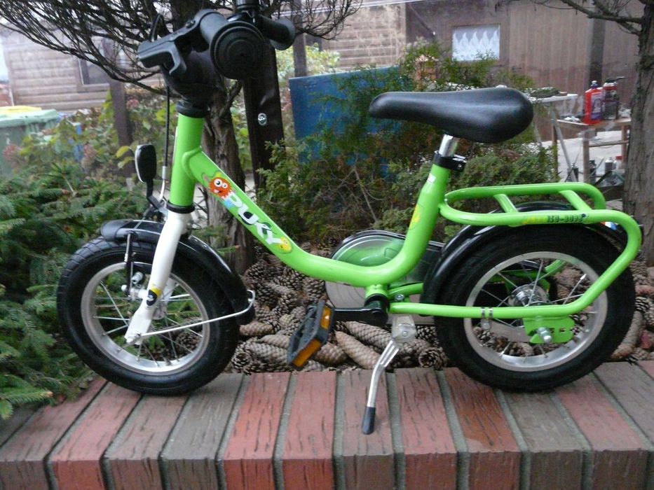 Rower dziecięcy PUKY Sefety Set 12"/23 Germany, markowy b.ładny