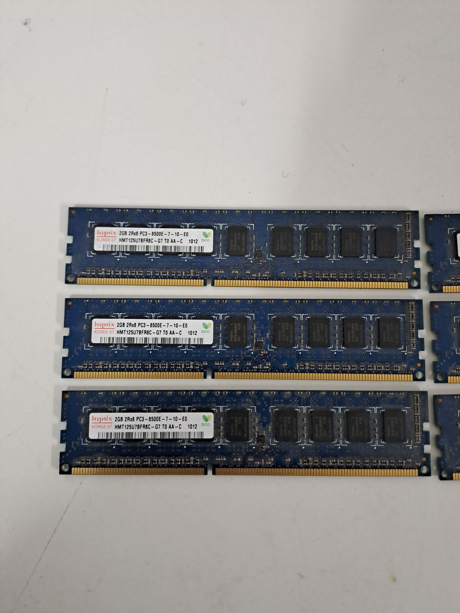 Kit RAM ECC DDR3 Hynix – 6x2GB (12GB total) – Workstation/Servidor