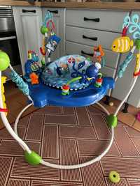 Saltitão Baby Einstein jumperoo Espanhol, Francês e Inglês