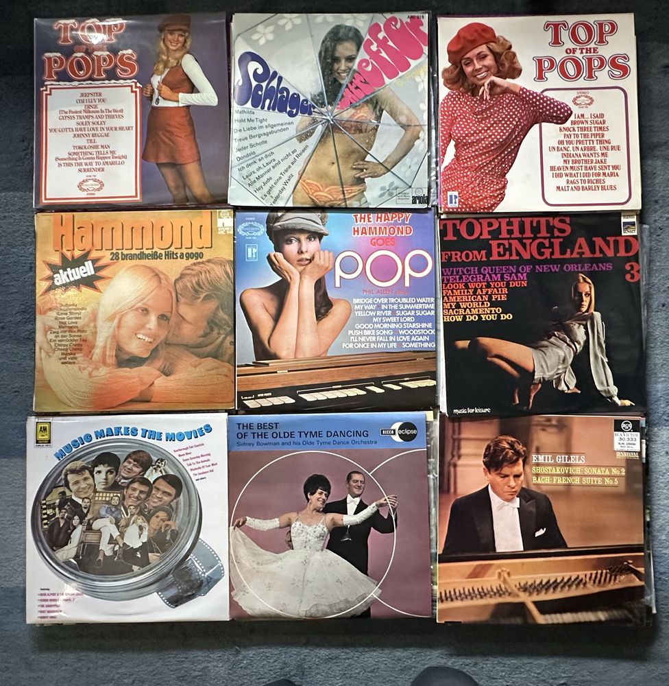 Lote 03 - 72 discos de vinil, Lp's - Musica Clássica