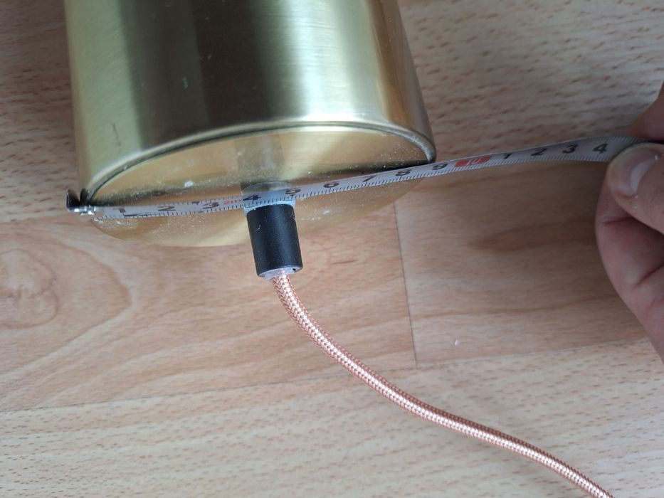 Żyrandol złoty lampa wisząca sufitowa