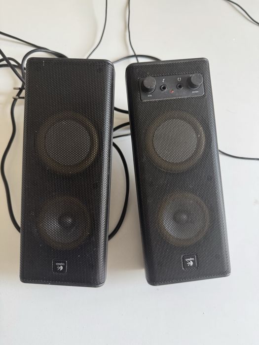 Logitech x-140 акустика до ПК колонки компʼютерні