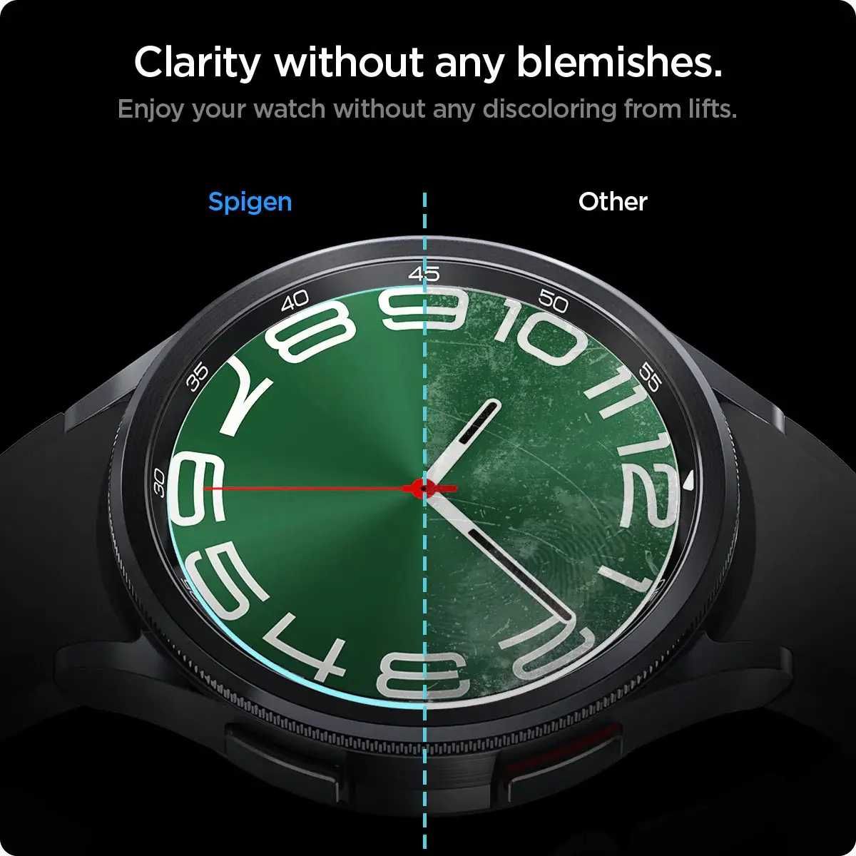Защитное стекло Spigen Glas.TR ''EZ Fit'' 2-pack для  Galaxy Watch 6
