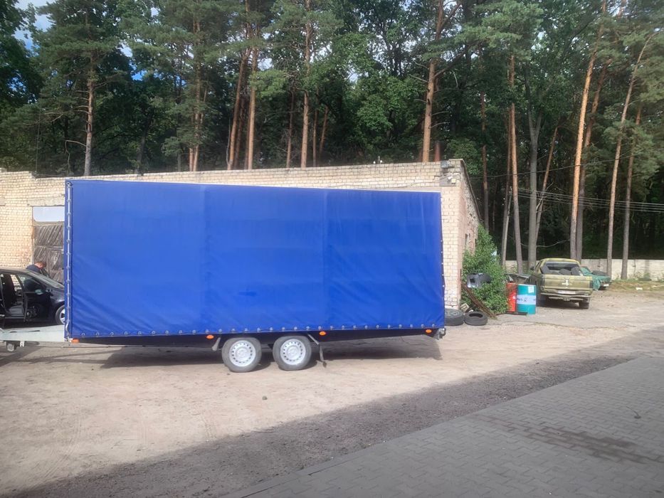 Причіп тентований, малий пробіг, гарний стан!