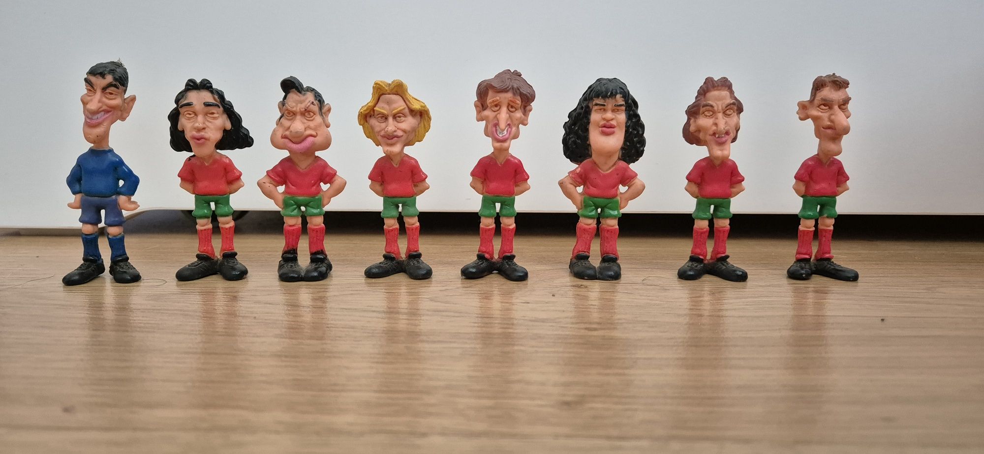8 Bonecos selecção Portuguesa 90