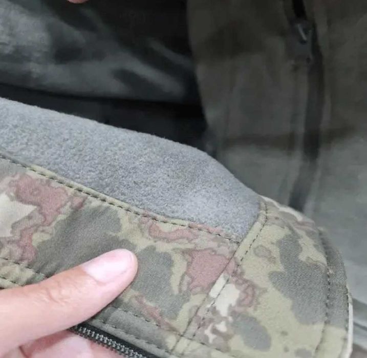 Теплый флисовый костюм куртка и штаны софтшел, костюм soft-shell