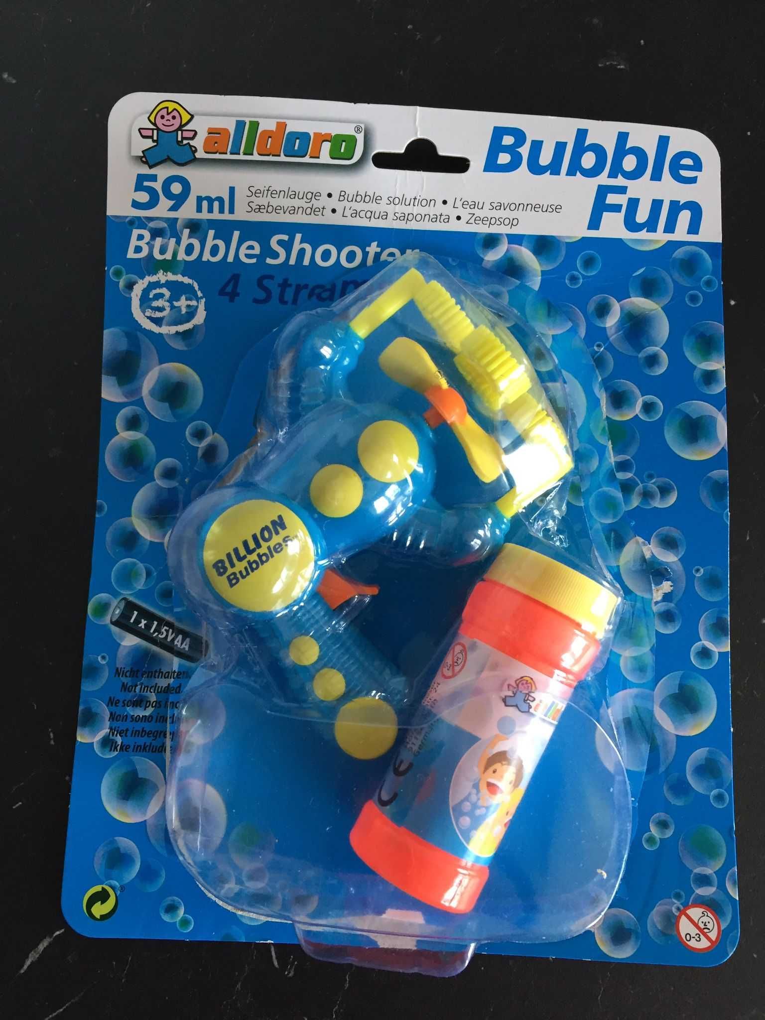 Bubble Fun pistolet do baniek mydlanych
