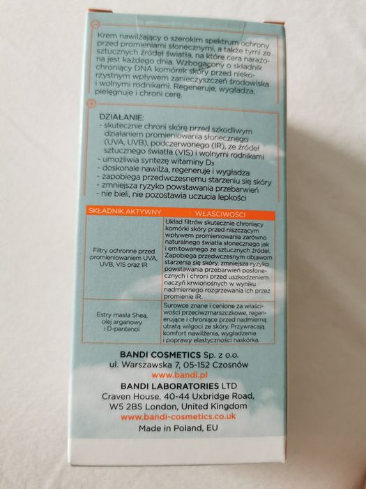 Pre-D3 Zaawansowany krem nawilżający SPF 50