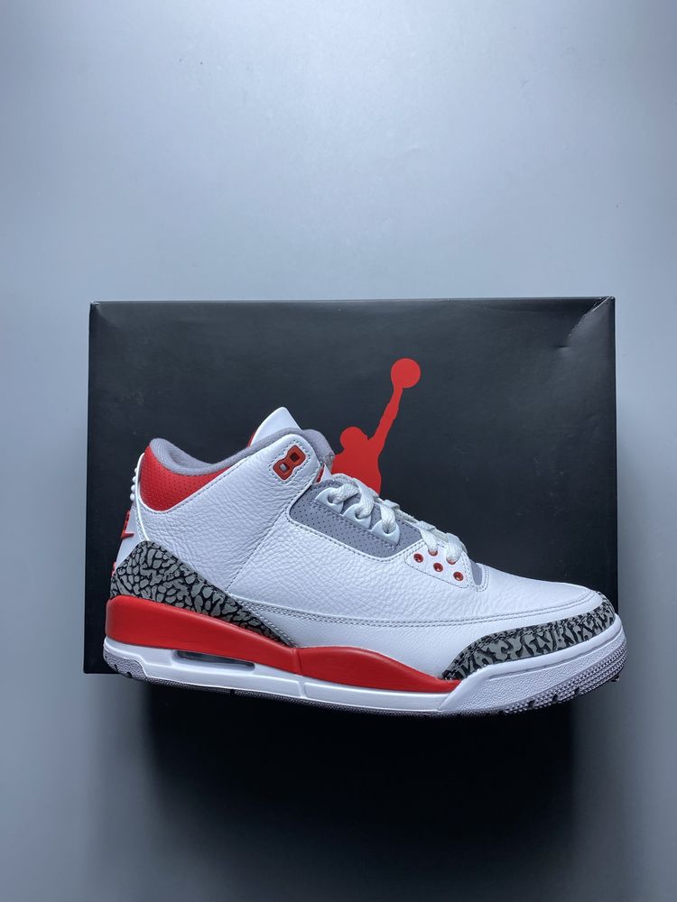 Jordan 3 Retro Fire Red 2022