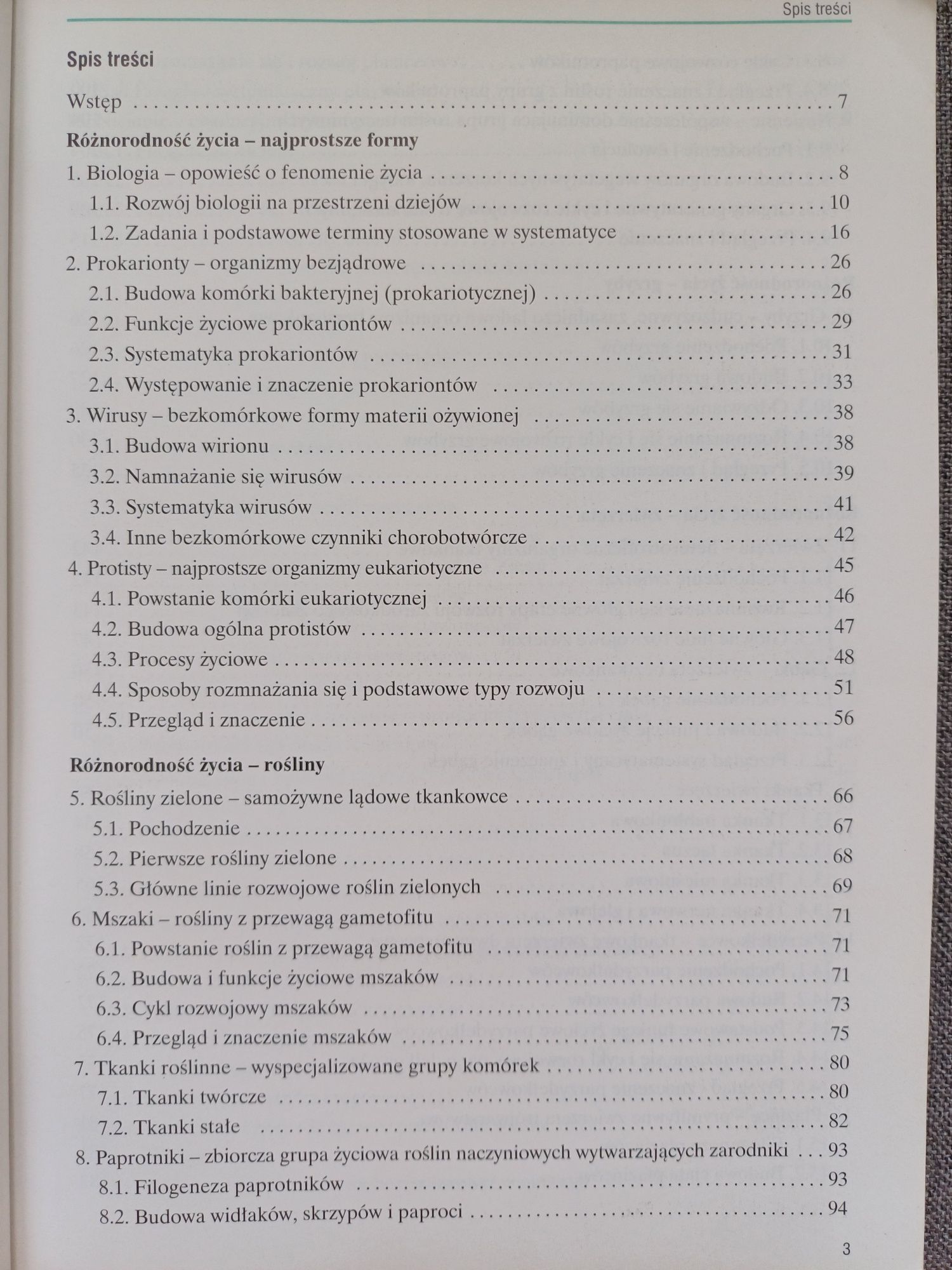 Podręcznik "Biologia 1" - liceum ogólnokształcące, zakres rozszerzony