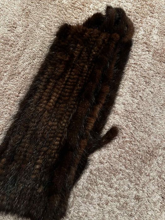 Szal z norki dł. 181.cm