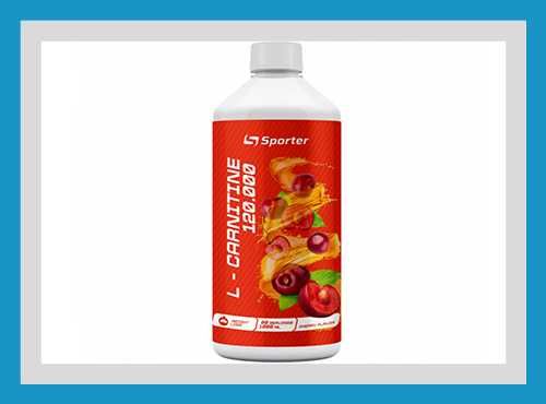 Жироспалювач Sporter L- carnitine 120000 - 1л для схуднення