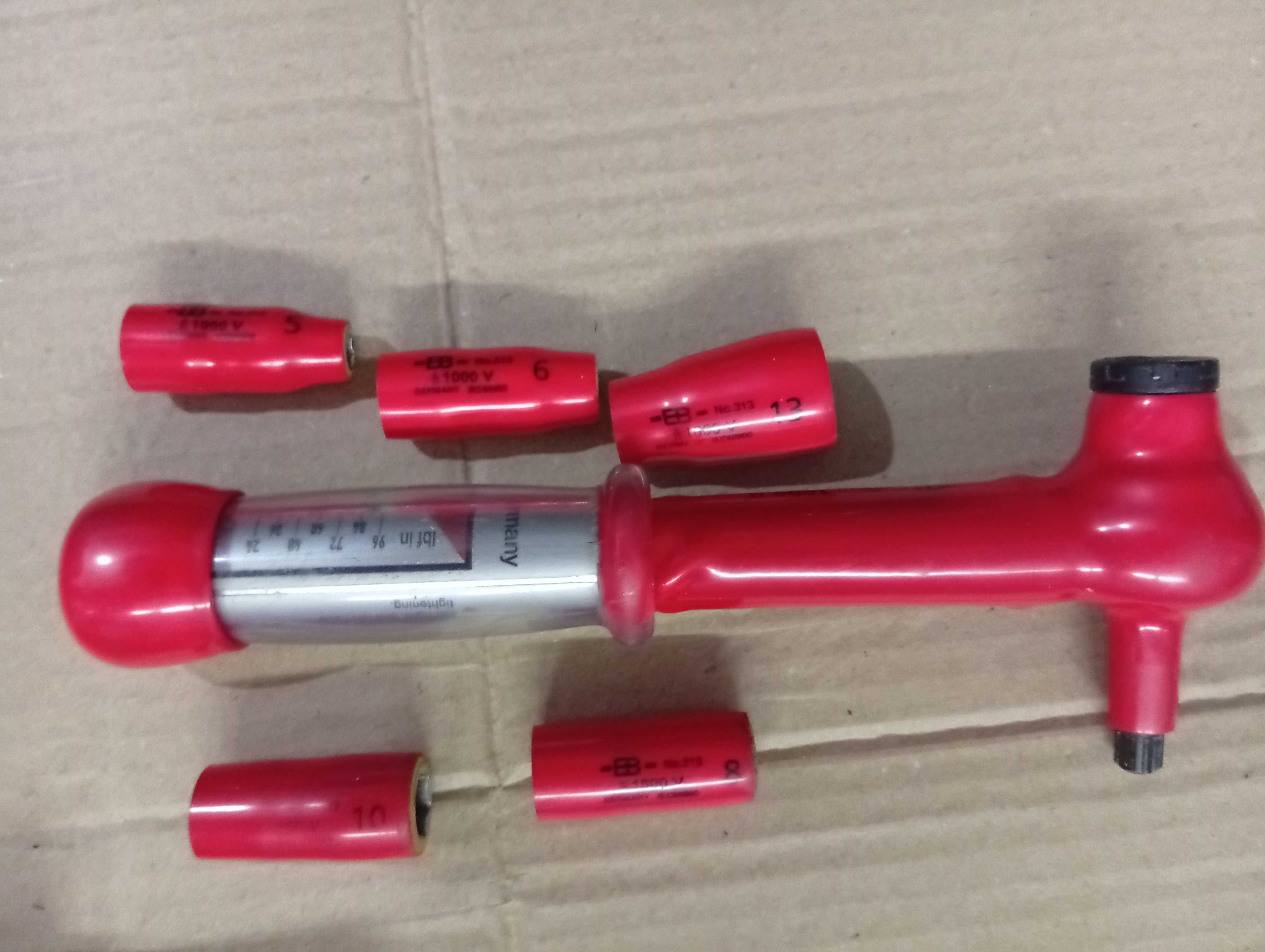 Elektryka Izolowane Klucze nasadowe 1/4' KS Tools,Knipex 1000V Komplet
