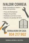 Serralheiro a Domicilio / Troca de Fechaduras, Soldadura,  Reparos.
