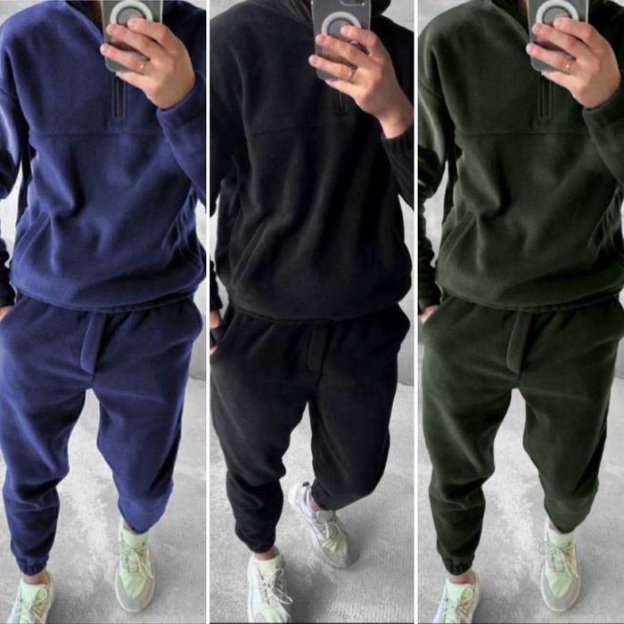 Чоловічий костюм флісовий теплий