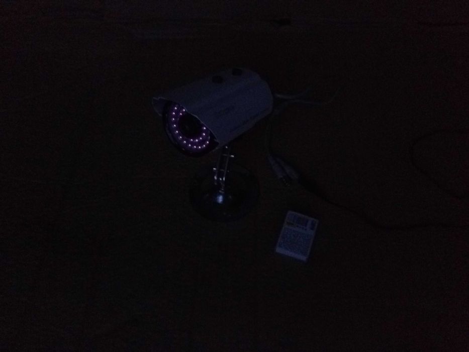 Видеокамера Спартак цветная день ночь кабель видеонаблюдение дома