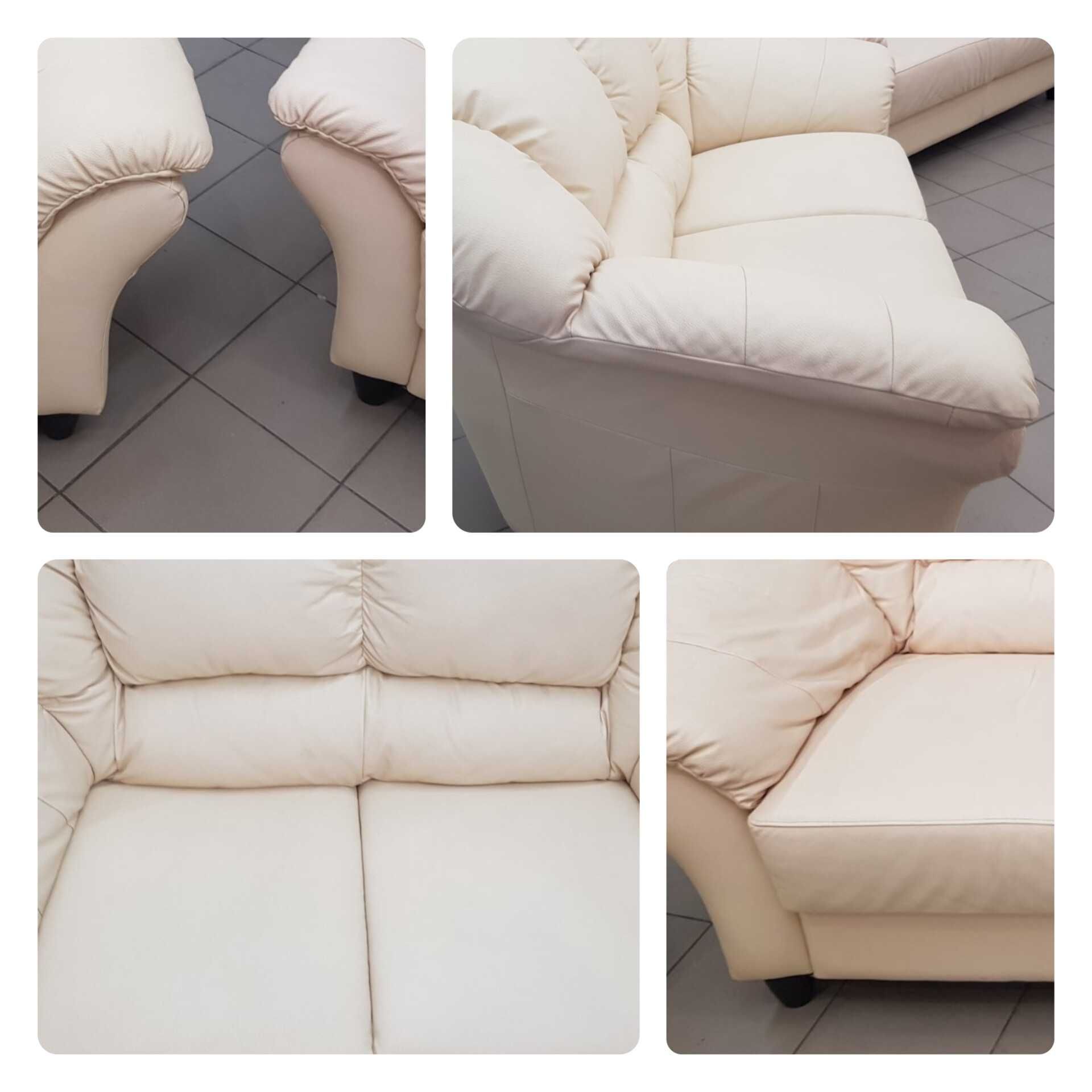 Кожаный гарнитур:диваны тройка и  двойка, б/у Natuzzi, Италия (010701)