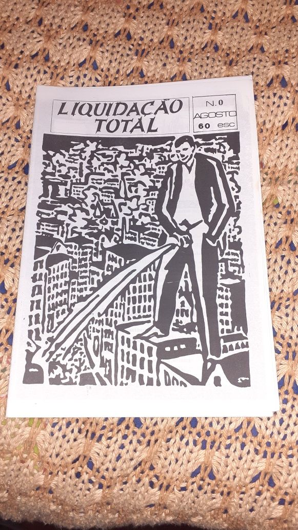 Fanzine Liquidação Total anos 80 motorhead musica alternativa