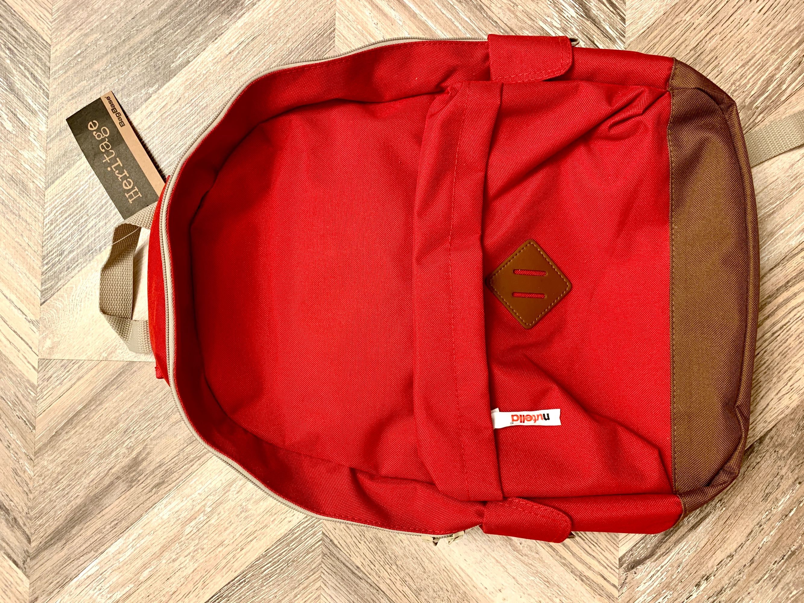 Plecak czerwony Heritage BagBase BG825