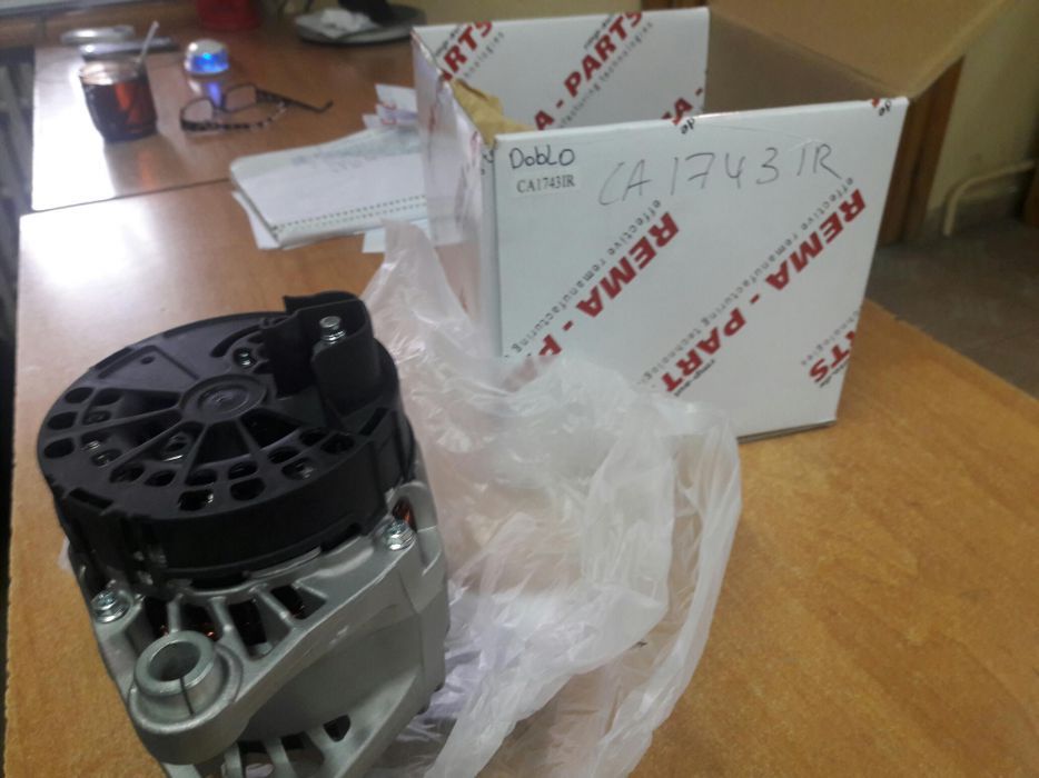 Генератор CA1743/ca1160/ca1697 Fiat Doblo Фиат Добло