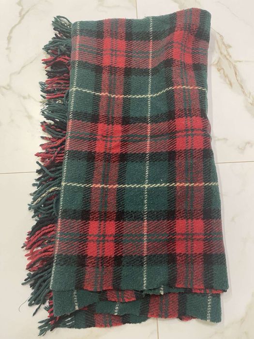 Плед шерстяной