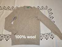 Sweter United Colors of Benetton-S-100% wełny