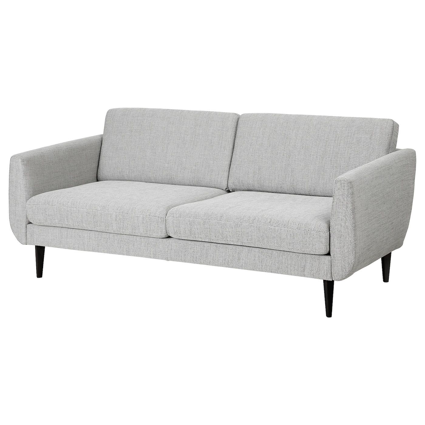 Sofá de 3 lugares cinzento/bege