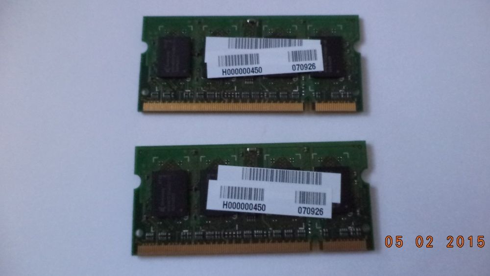 Memorias Ram - 512mb 2rx16 pc2 / 5300s / 555 /12 10