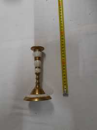 Świecznik mosiężny wys. 15cm