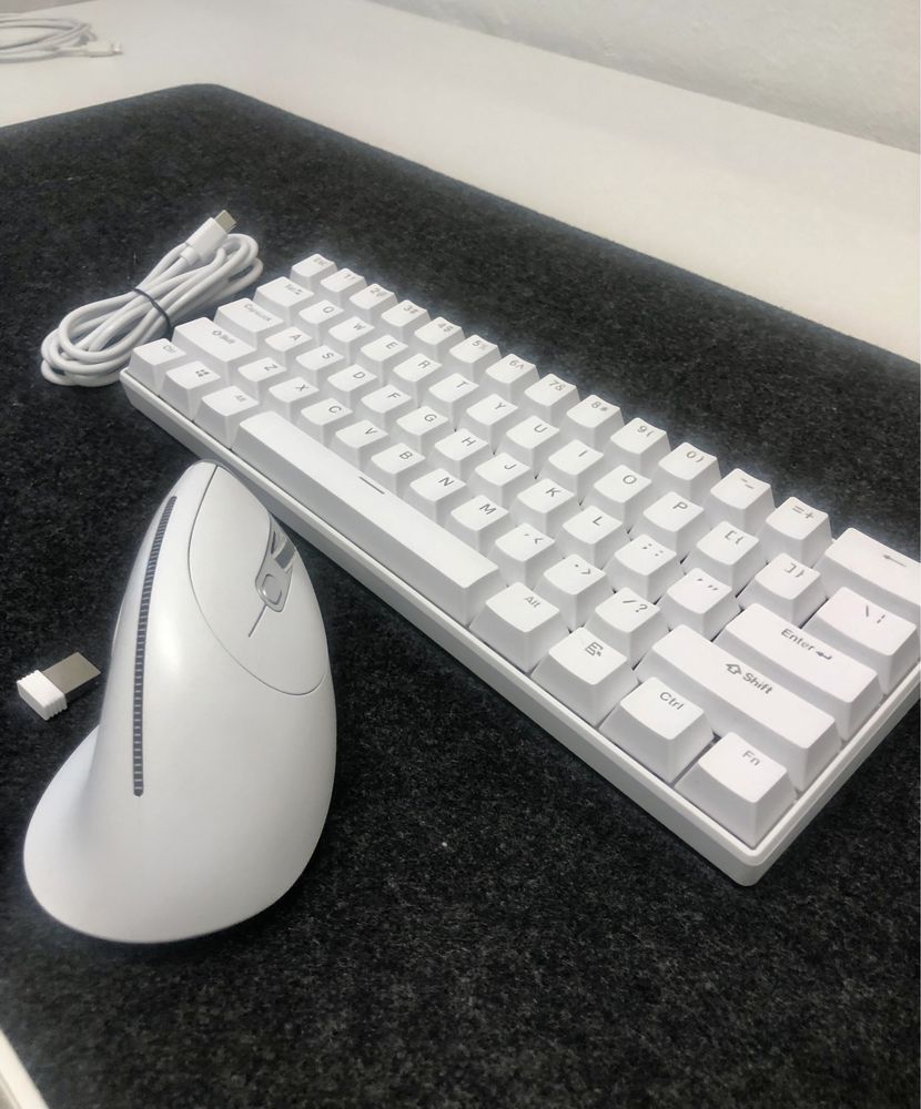 Teclado mecanico e rato