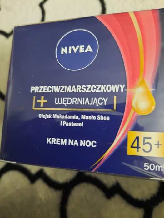 Nivea krem ujedrniajacy na noc 50+