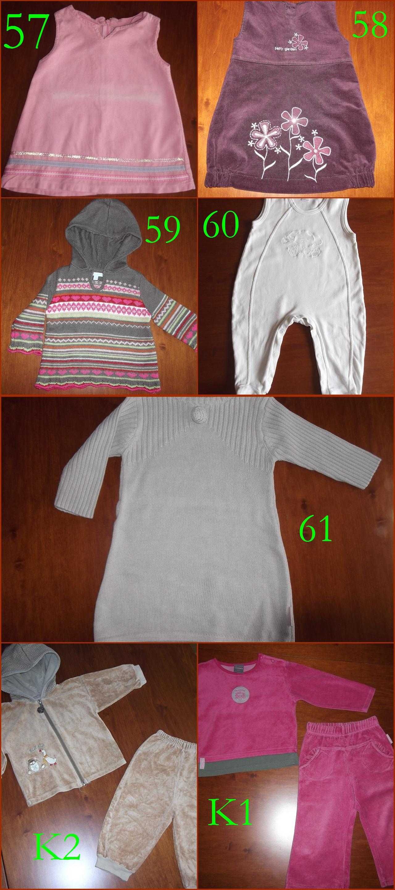 Paka / paczka 47 szt. Bluzka, kombinezon, kurtka, spodnie i inne (28