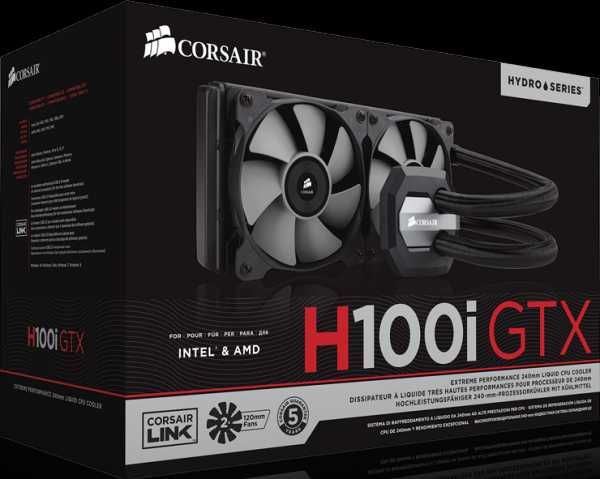 [Usado] Cooler AIO Corsair Hydro H100i GTX