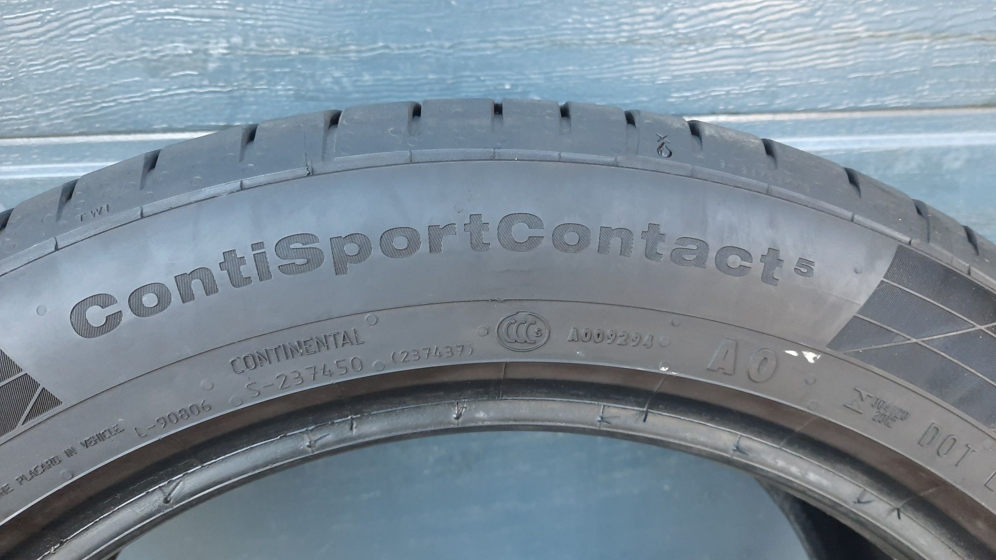 Continental 225/50 R17 ContiSportContact 5.4 mm 2017