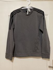 Bluza adidas oryginalna szara vintage y2k boxy okazja!