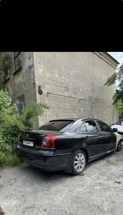 Тойота авенсис после пожара