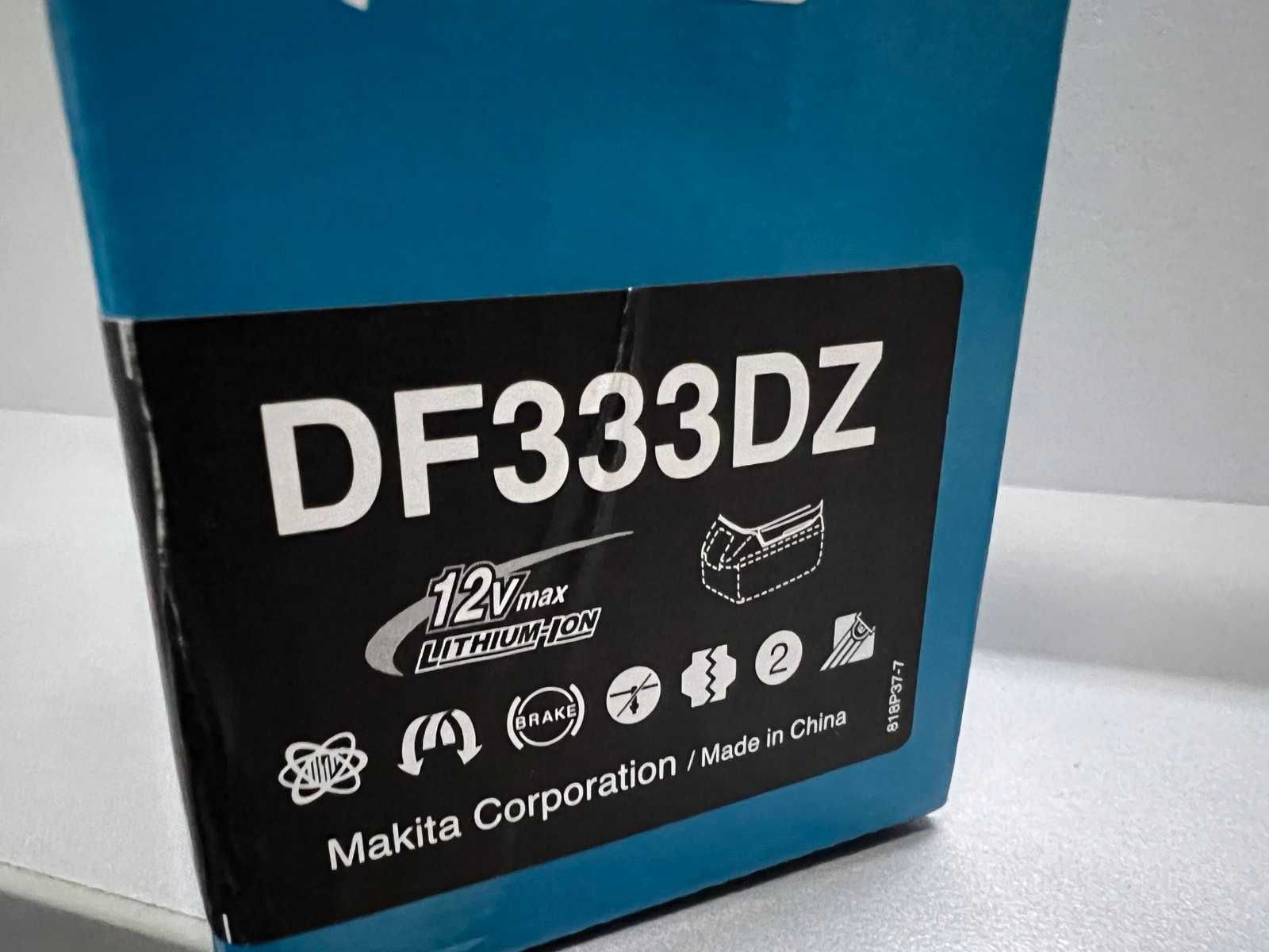 Makita DF333DZ Аккумуляторная дрель-шуруповерт без аккумулятора НОВАЯ!