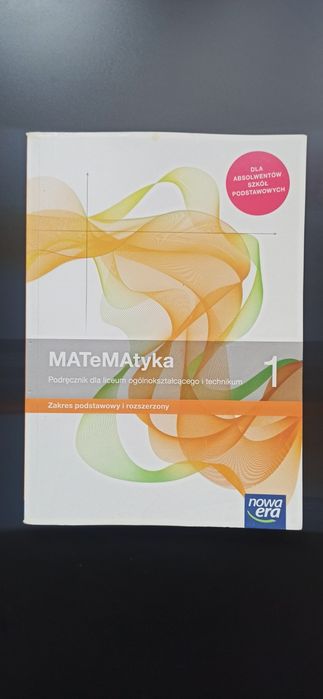 Matematyka 1 - Podręcznik - Nowa Era - Poziom Rozszerzony