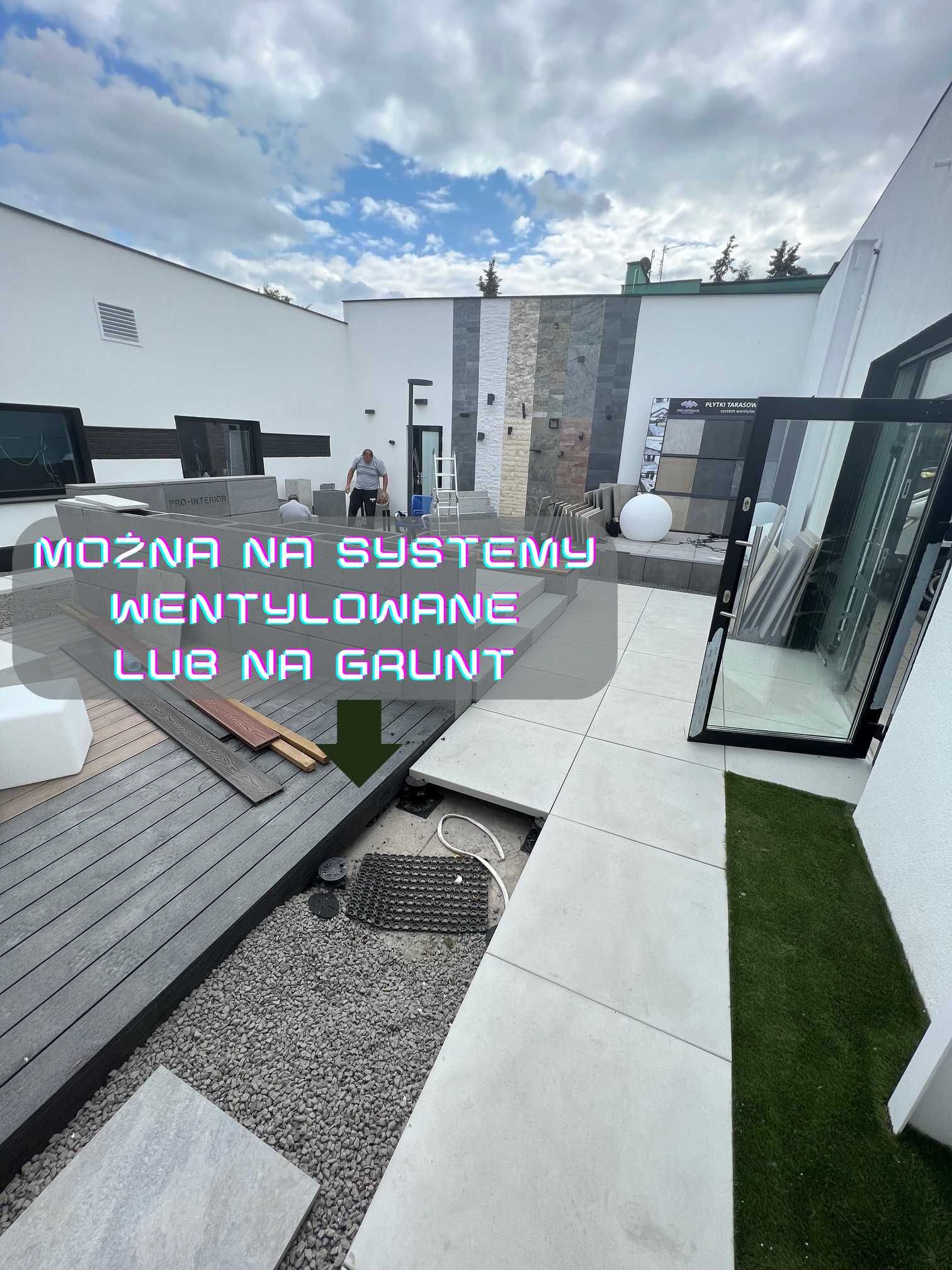 Schody z Betonu Architektonicznego Na Ogród Wejście Domu Na Wymiar