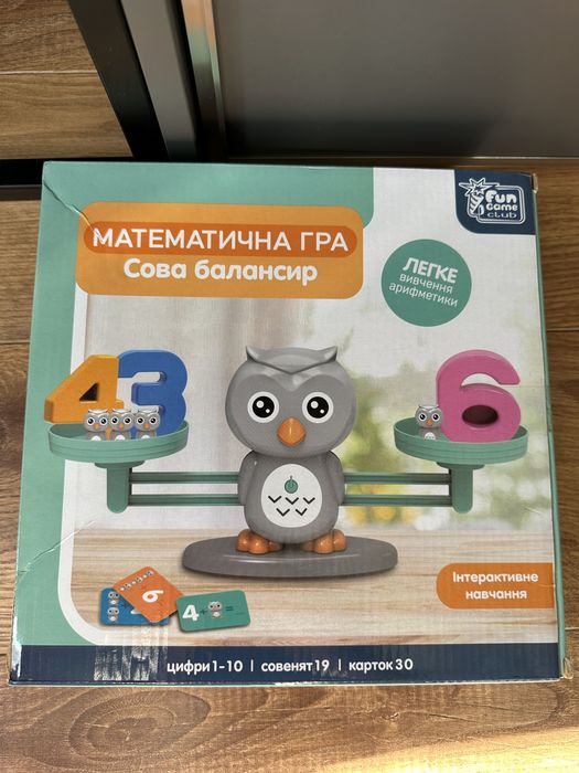 Настольная математическая игра 4FUN Game Club Сова
