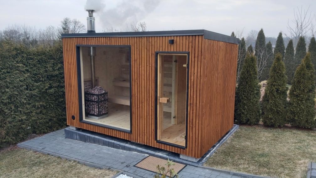 Sauna ogrodowa zewnętrzna Haryzma
