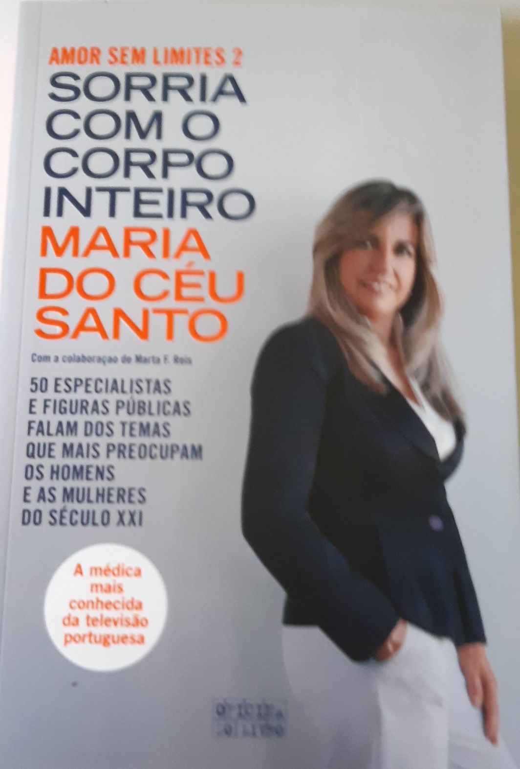 Livro "Sorria com o corpo inteiro"