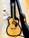 Fender CC-140SCE Concert - stan sklepowy sztywny firmowy futerał