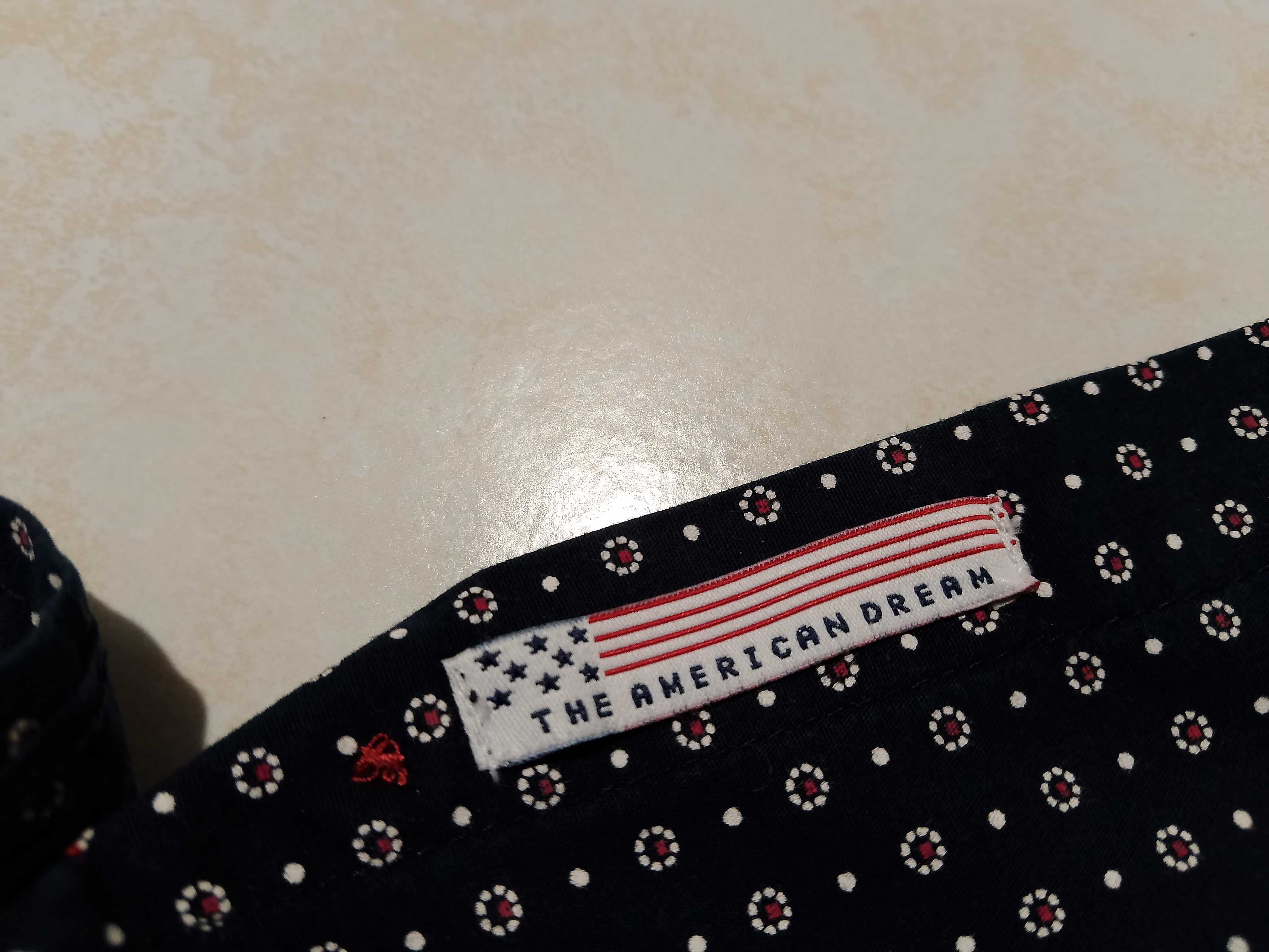 DENIM & FLOWER USA - NOWA! Koszula Męska krótki rękaw rozmiar L