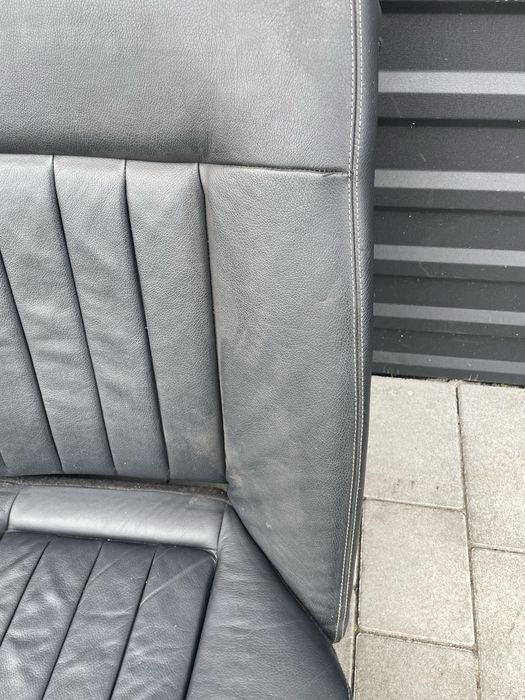 Заднє сидіння / диван / салон  Mercedes E-class W212 кожа