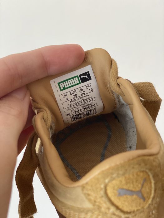 Кеди дитячі puma 13 см устілка