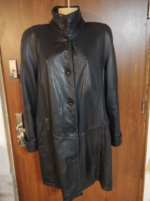 Bernardo płaszcz damski skóra naturalna 42-44