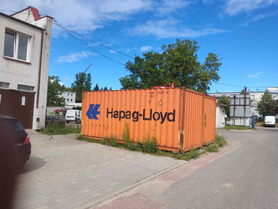 Kontener garaż blaszak box magazynowy