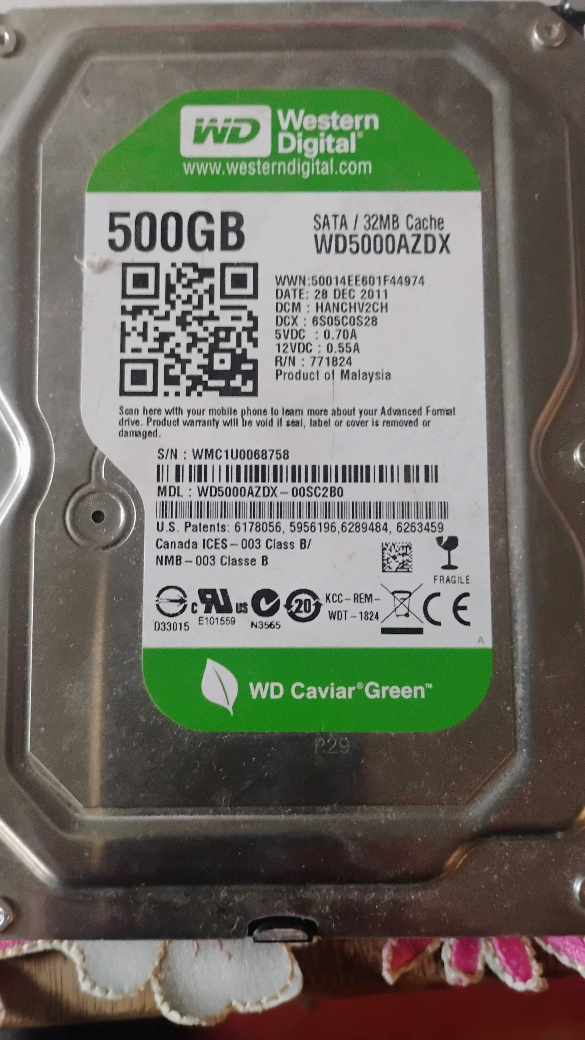 Dysk HDD WD Caviar Green