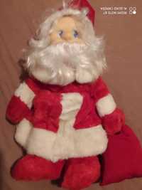 Дед Мороз из СССР винтажная  мягкая  фабричная игрушка